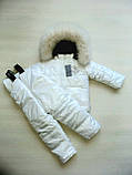 Дитячі зимові костюми куртка та напівкомбінезон від виробника, фото 7