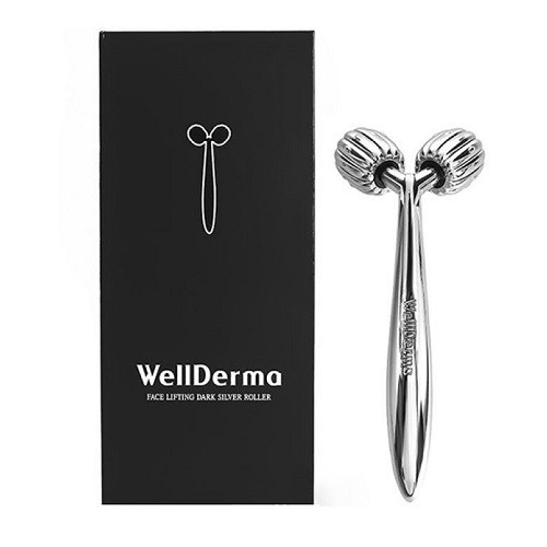 WellDerma Face Lifting Dark Silver Roller Роликовий масажер для обличчя