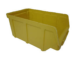 Ящик-лоток 701 СТАНДАРТ 230х145х125 мм пластиковий для метизів жовтий