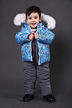Куртка та напівкомбінезон дитячі зимові утеплені, фото 10