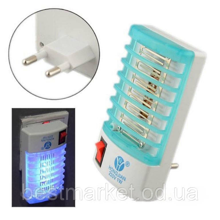 Лампа Ловушка від Комарів і Насекомих Світлодіодна Hongjian TV10016, фото 1