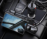 Відеореєстратор HOCO Di07 з двома HD-камерами, чорний., фото 10