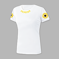 Женская двухслойная футболка для сублимации DUkr013