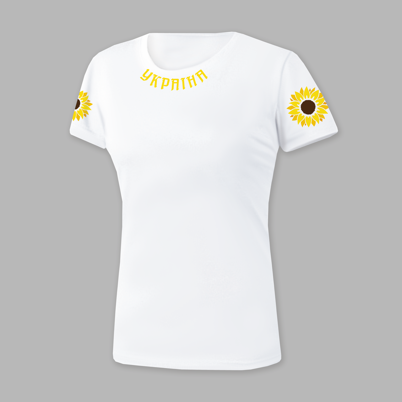 Женская двухслойная футболка для сублимации DUkr013 - фото 1 - id-p1456628963