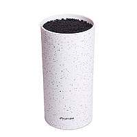 Підставка для ножів Білий мармур Kamille KM-7605 22 см