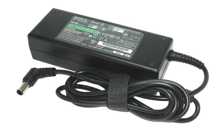 Блок живлення для ноутбука Sony 75 W 19.5 V 3.9 A 6.5x4.4mm VGP-AC16V8 Оригінал, фото 1
