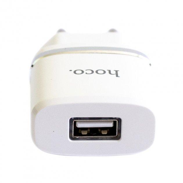 СЗУ адаптер 220V HOCO C11 Smart USB - фото 3 - id-p1457495782