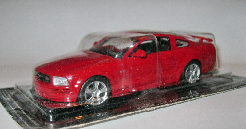 Ford Mustang GT Колекційний автомобіль 1/43 Суперкари ліпші автомобілі світа №28