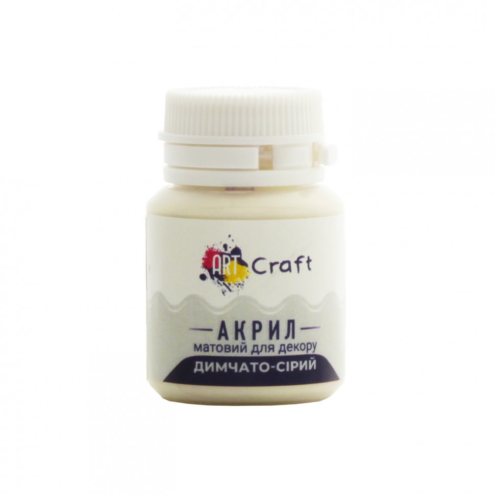 Акрилова фарба для декору Матова Art Craft AP-5149 20 мл Димчасто-сірий