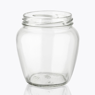 Скляна євро банка 0,314 л, (кришка 63, глечик), фото 1