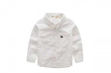 Нарядна сорочка білого кольору 150см (9-10років)