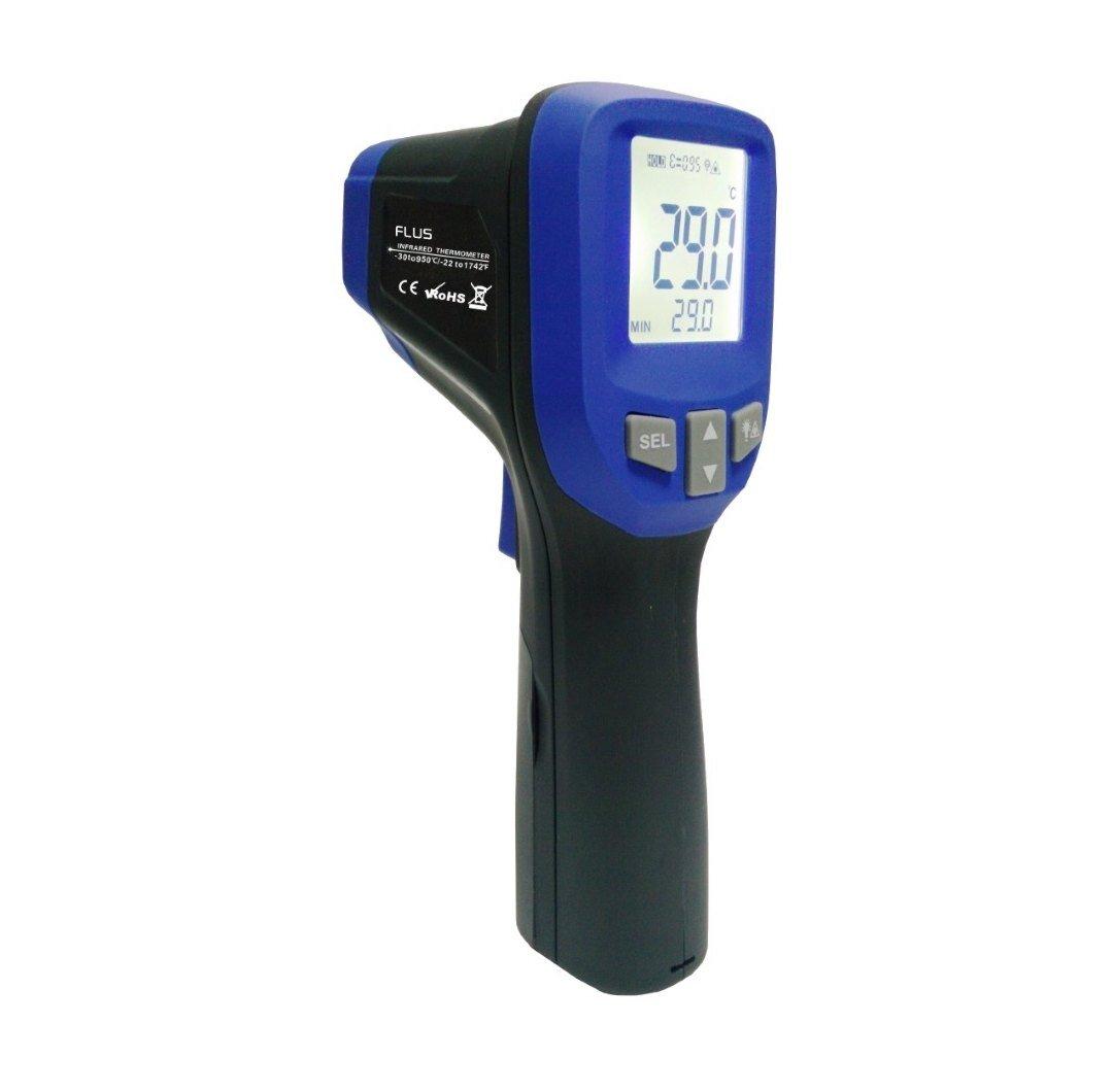 Пірометр FLUS IR-831 (-30...+1350 °С) 30:1 зі змінним коефіцієнтом емісії