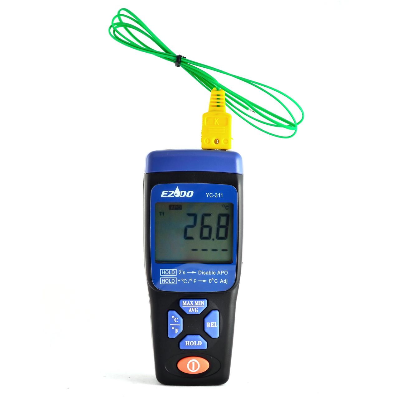 Цифровий термометр з термопарою К-типу Ezodo YC-311