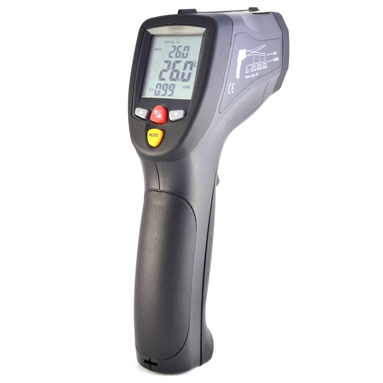 Пірометр-реєстратор 50:1 (-50…1200 °С) CEM DT-8868, фото 1