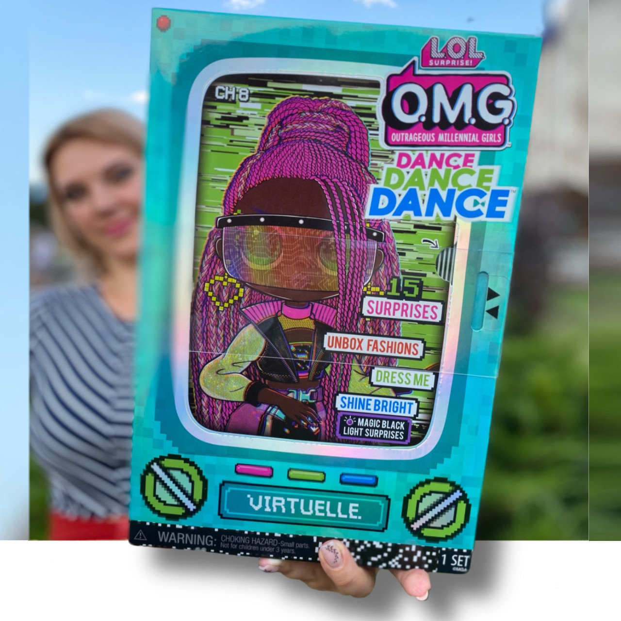 Оригінальна Лялька ЛОЛ ОМГ Денс Виртуаль LOL Surprise OMG Dance Dance Dance Virtuelle (572961EUC)
