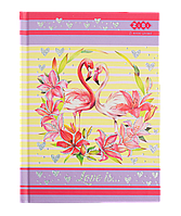 /Блокнот LOVE IS А6 64 л клітинка тв обв мат ламін + лава фіолетовий KIDS Line