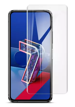 Гідрогелева захисна плівка на ASUS Zenfone 7 Pro ZS671KS на весь екран прозора, фото 1