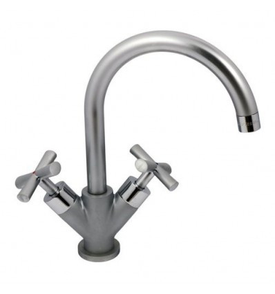 Змішувач для кухні HB Sentosa 011 Вухо U Сатин, фото 1