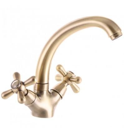 Змішувач для умивальника Hb DOMINOX 272 BRONZE