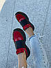 Зручні кросівки з натуральної шкіри/замші Код 2507-36 червоний