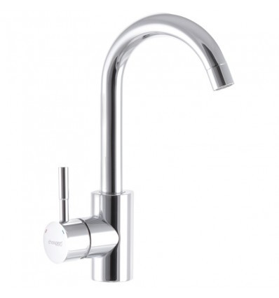 Змішувач для умивальника з нержавіючої сталі Champ SUS-001(N) ( без підводки) хромований