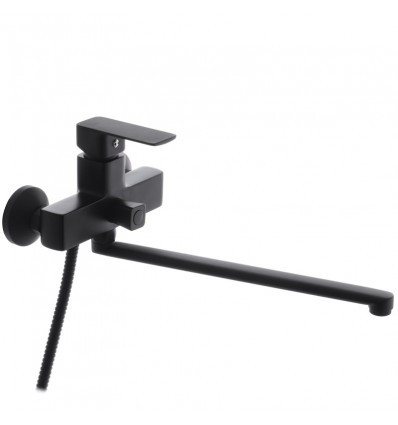 Змішувач для ванни Hb KUBUS 006 EURO BLACK (чорний)
