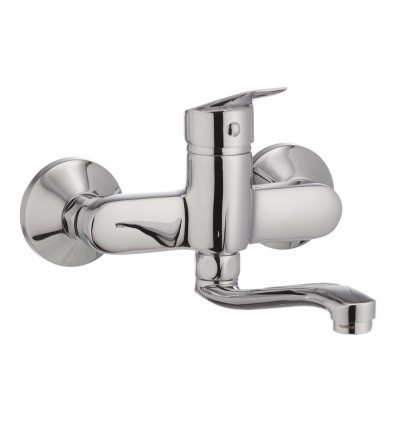 Змішувач для кухні настінний HB Nikas 005