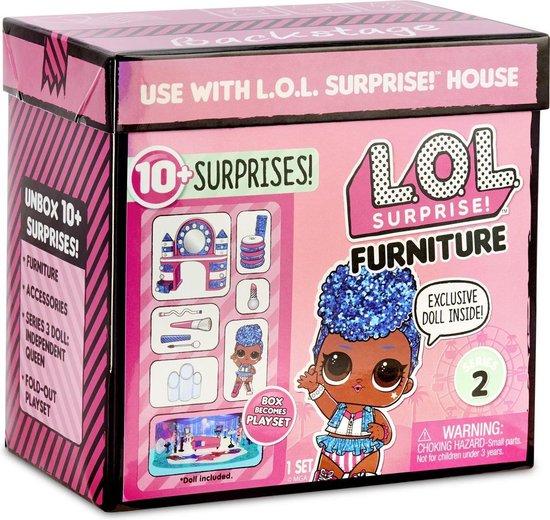 Лялька ЛОЛ стильний інтер'єр L. O. L. Surprise! Furniture Леді Незалежність Оригінал