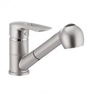 Змішувач для кухні з висувною лійкою HB Hansberg 014 St