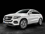 Захисна накладка на задній бампер для Mercedes-Benz GLE-Coupe C292 2015-2019 /нерж.сталь/, фото 6