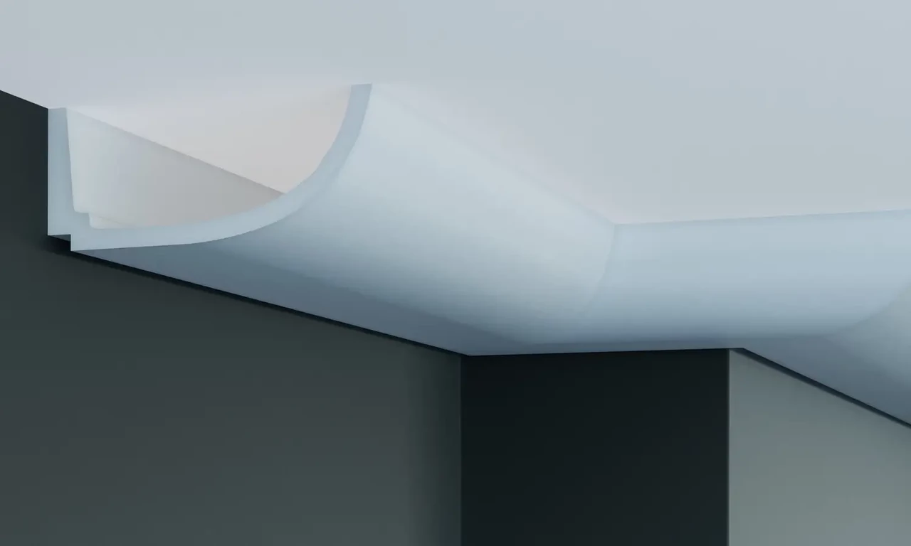 Стельовий плінтус Gaudi P882 (7х17)см, довжина 2м