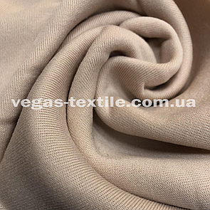 Тканина Футер Тринитка з начосом Бежевий (ширина 1.8 м) Китай