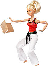 Лялька Barbie Made to Move Martial Artist Барбі Рухайся як я Каратистка