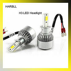 Світлодіодні автомобільні лампи Led h7 з цоколем BF, фото 3