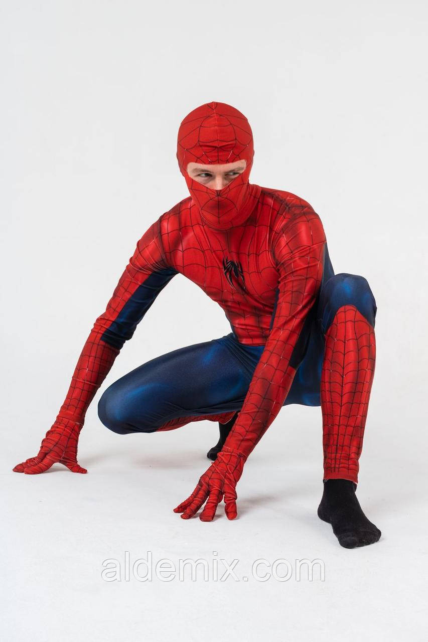 Человек-паук "Spider-Man" карнавальный костюм для аниматоров - фото 1 - id-p1457614473