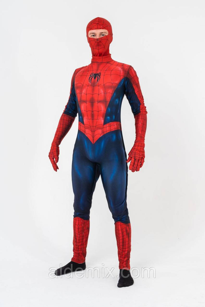 Человек-паук "Spider-Man" карнавальный костюм для аниматоров - фото 3 - id-p1457614473