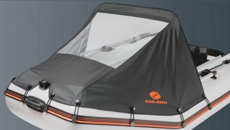 Носовий тент для надувних човнів Kolibri КМ-300DL, KM-330DL, KM-330DSL, KM-360DSL, фото 1
