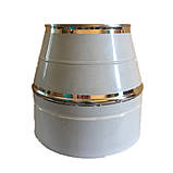 Комплект димоходу 7 метрів неірж/нерж, 140/200 мм, фото 2