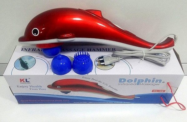 Ручной вибромассажер для тела Дельфин Dolphin KL-99 - фото 1 - id-p1457622300