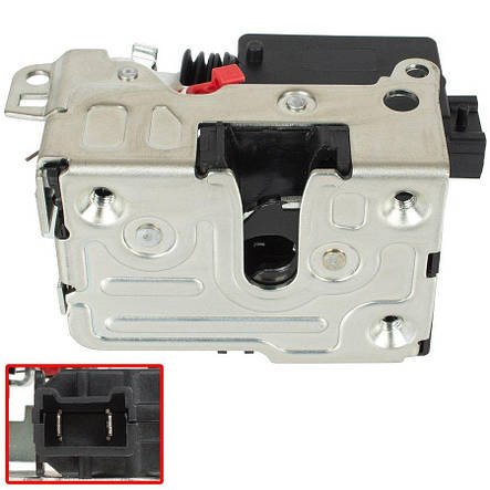 Замок двері Iveco Daily III IV V + привід центрального замка лівої передньої двері DA-24321, фото 2