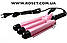 Потрійна плойка для волз Gemei GM - 1956 Professional Curling Iron, фото 4