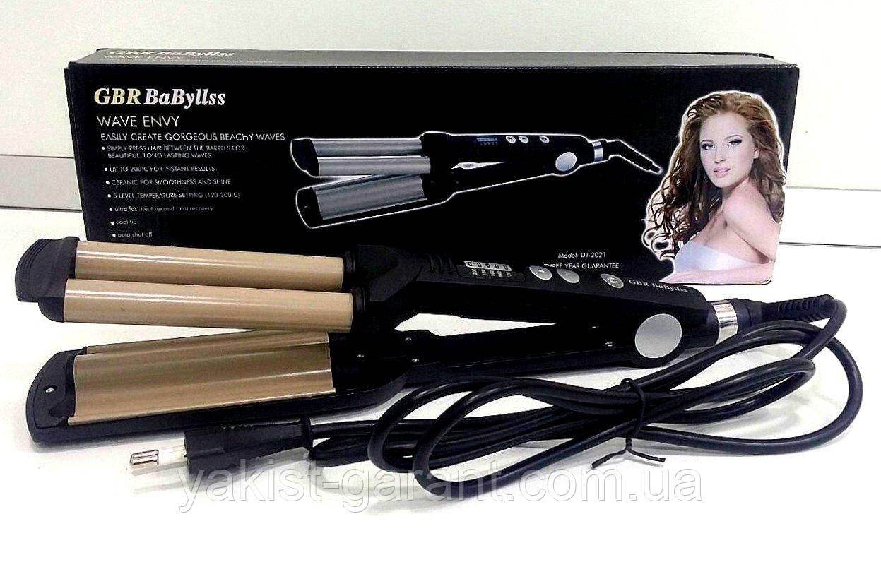 Потрійна плойка для волосся BaByliss DT-2021, фото 1