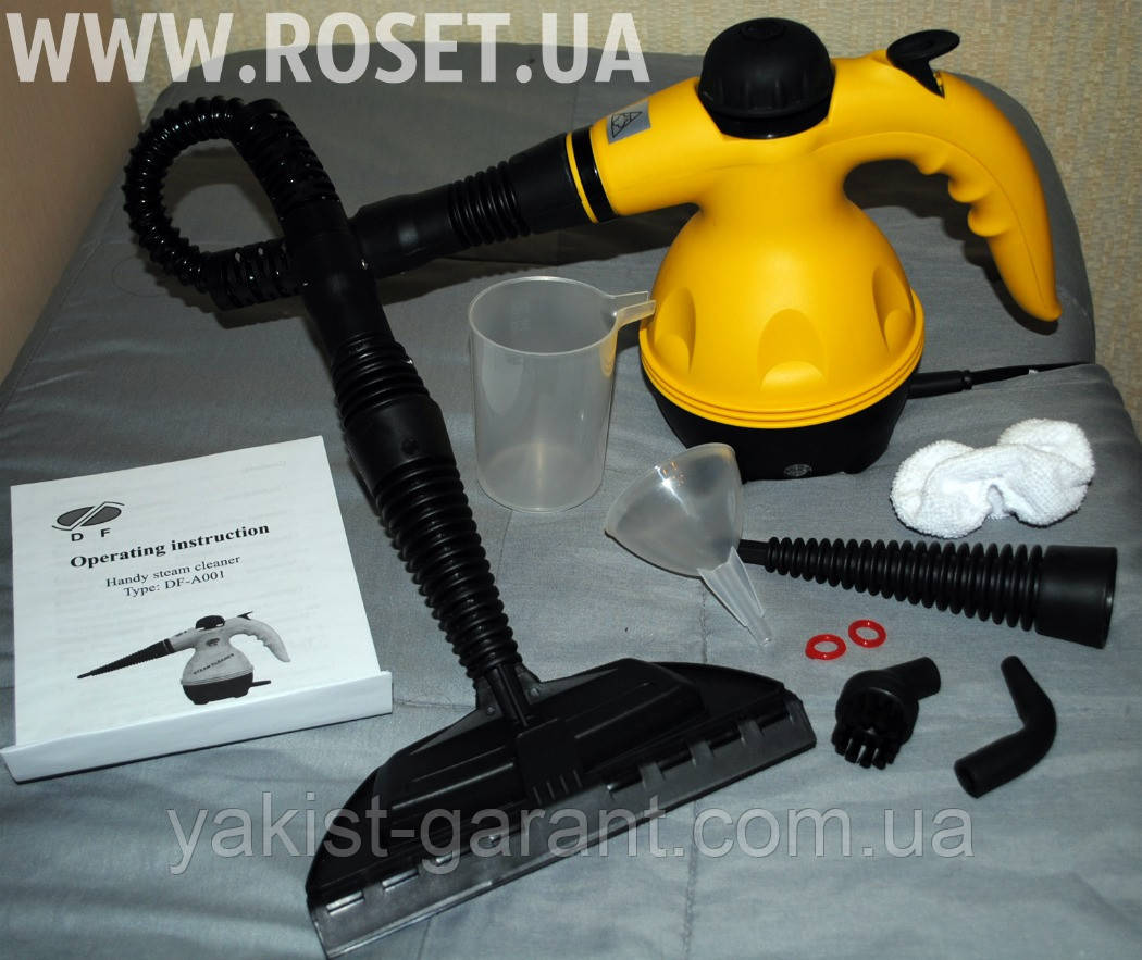 Відпарювач з функцією пароочисника Steam Cleaner DF-A001, фото 1