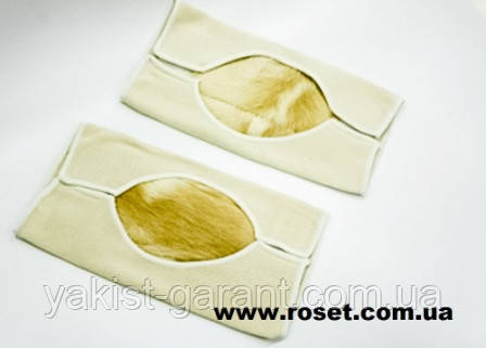 Фіксуючий наколінник з собачої шерсті. 2 шт. AOLIKES, фото 1