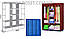 Портативний шафа 3 секції - HCX Storage Wardrobe 88130, фото 4