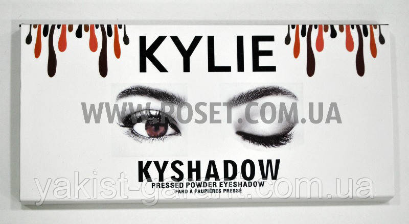 Набір тіней - Kylie Kyshadow The Burgundy Palette (10 кольорів), фото 1