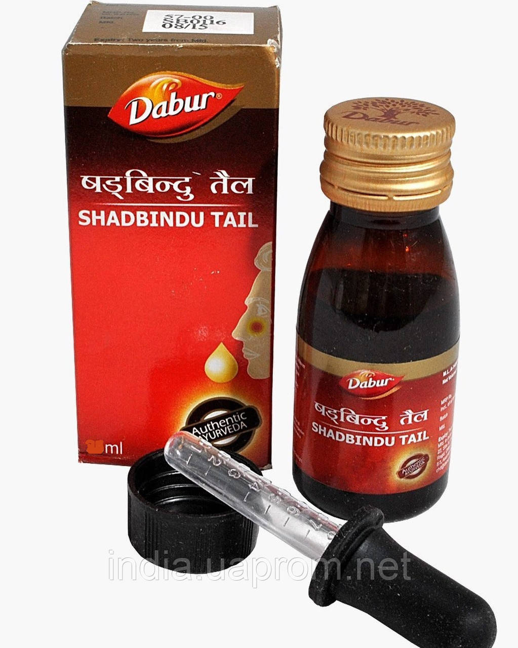 Шадбинду таил Дабур, Shadbindu tail Dabur, 50 мл., аюрведические ...