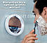 Портативний дзеркало (на присоску) - Swivel Brite 360 8x, фото 5