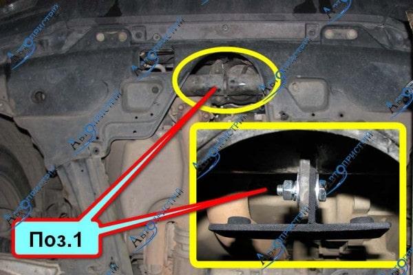 Защита двигателя и КПП Acura MDX (2006-2014) - фото 4 - id-p786020512