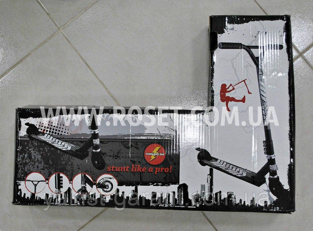 Самокат трюковий - Tornado 360 (для любителів екстремального спорту), фото 1